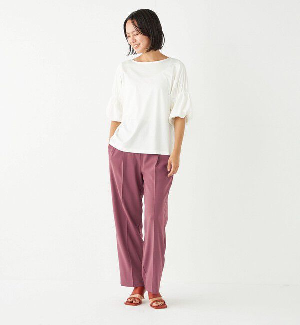 SHIPS Colors 「SHIPS Colors:〈洗濯機可能〉2タック ストレート パンツ」|その他|