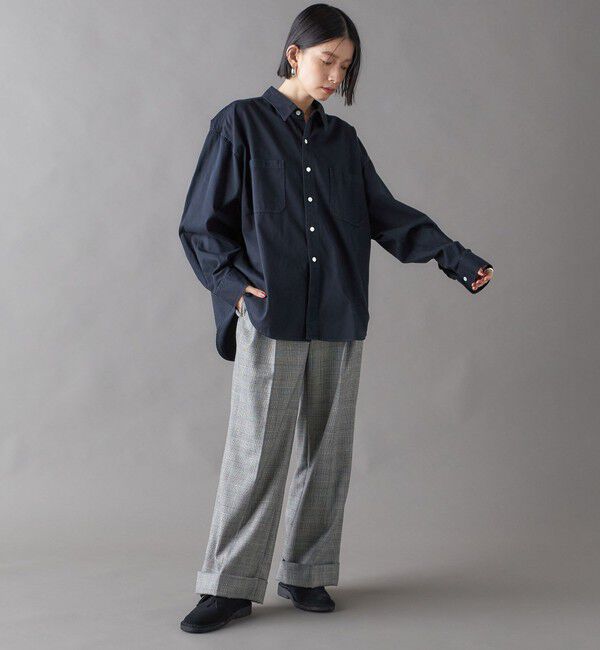 SHIPS for women「SHIPS NINE CASE:ワイド パンツ」|その他|