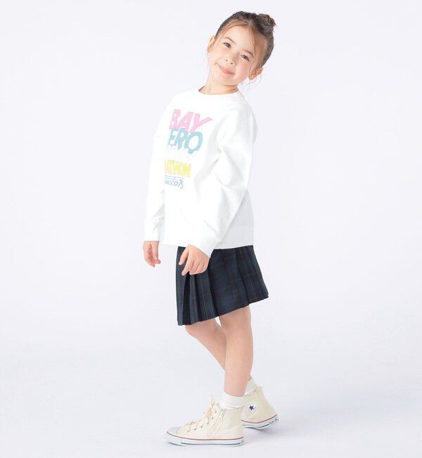 SHIPS KIDS「SHIPS KIDS:100～130cm /ヴィンテージ プリント スウェット」|スウェット・ジャージ|