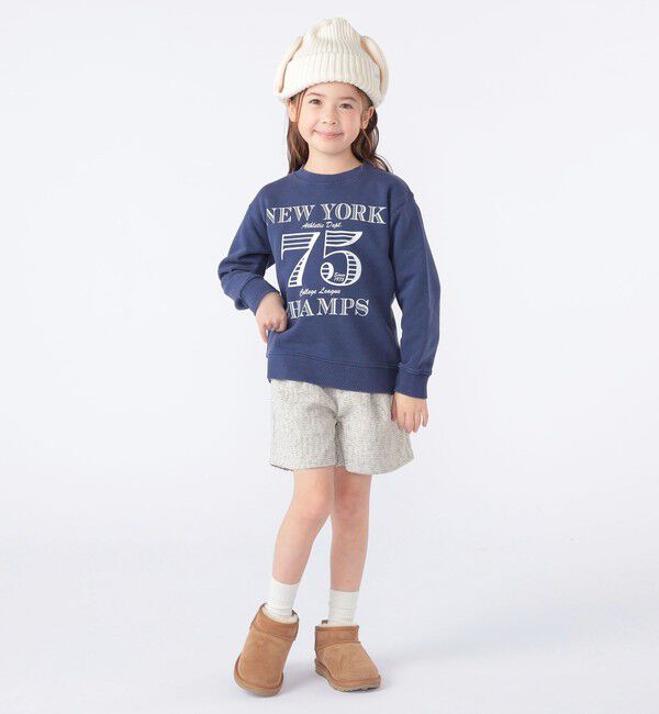 SHIPS KIDS「SHIPS KIDS:100～130cm /ヴィンテージ プリント スウェット」|スウェット・ジャージ|