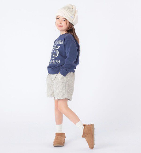 SHIPS KIDS「SHIPS KIDS:100～130cm /ヴィンテージ プリント スウェット」|スウェット・ジャージ|