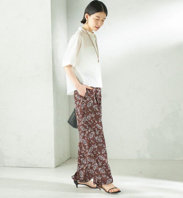 SHIPS for women「【SHIPS別注】TICCA&times;manipuri:〈手洗い可能〉プリント パンツ」|その他|