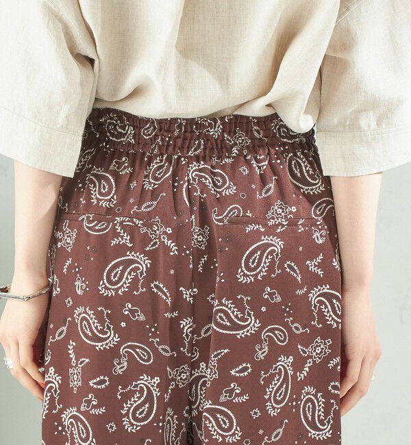 SHIPS for women「【SHIPS別注】TICCA&times;manipuri:〈手洗い可能〉プリント パンツ」|その他|