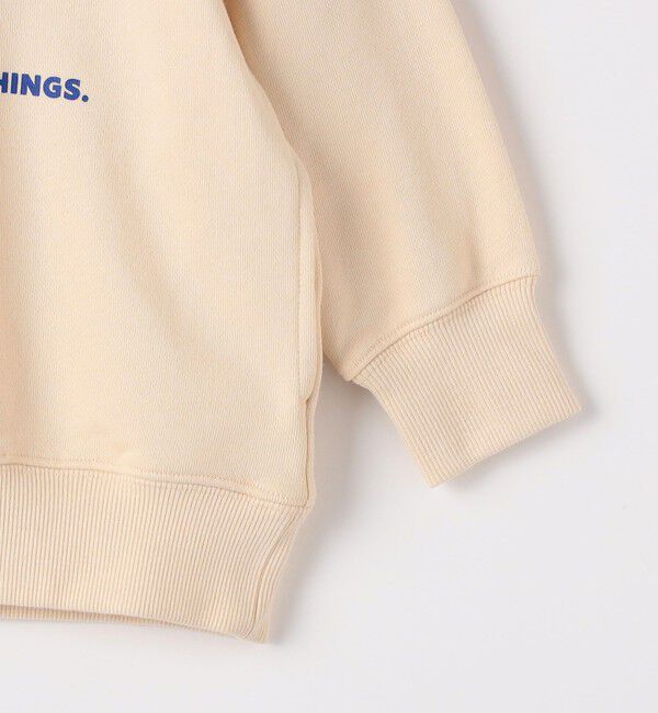 SHIPS KIDS「ARCH＆LINE:100～110cm / メッセージ ロゴ プリント スウェット」|スウェット・ジャージ|