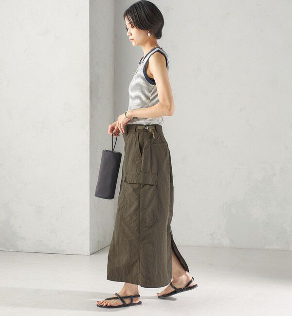 SHIPS for women「【SHIPS別注】miller: ノースリーブ ボーダー カットソー」|タンクトップ|