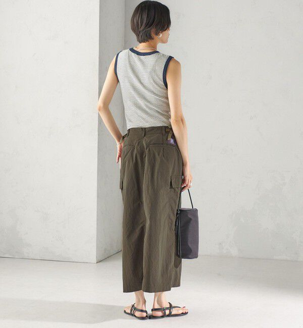 SHIPS for women「【SHIPS別注】miller: ノースリーブ ボーダー カットソー」|タンクトップ|
