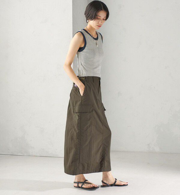 SHIPS for women「【SHIPS別注】miller: ノースリーブ ボーダー カットソー」|タンクトップ|