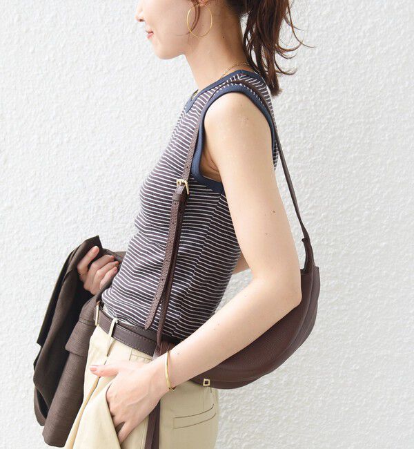 SHIPS for women「【SHIPS別注】miller: ノースリーブ ボーダー カットソー」|タンクトップ|