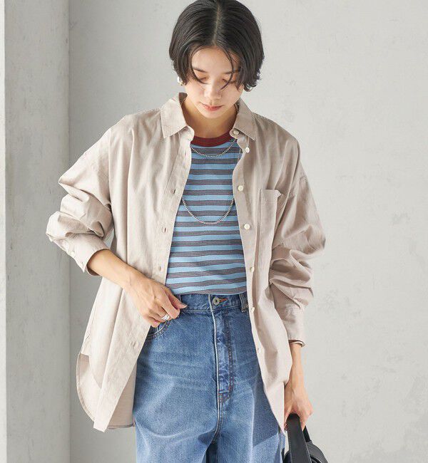 SHIPS for women「【SHIPS別注】miller: ノースリーブ ボーダー カットソー」|タンクトップ|