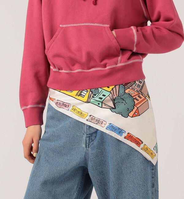 TOMORROWLAND GOODS「ATELIER TOMORROW BEACH シルクスカーフ」|バンダナ・スカーフ|
