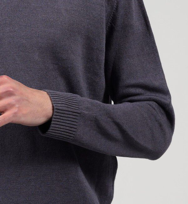 TOMORROWLAND MENS「TOMORROWLAND tricot リネンクルーネック プルオーバーニット」|ニット・セーター|