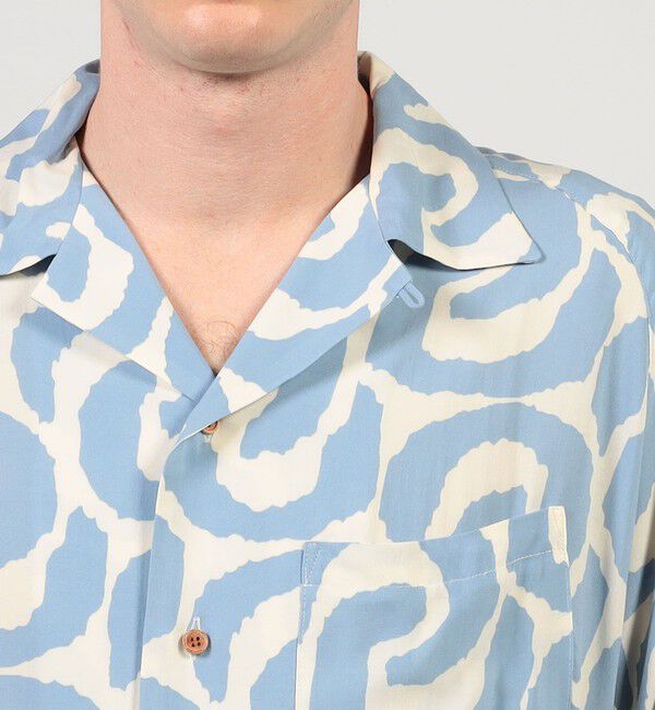 TOMORROWLAND BUYING WEAR「【別注】m's braque レーヨンオープンカラー ハーフスリーブシャツ」|シャツ・ブラウス|