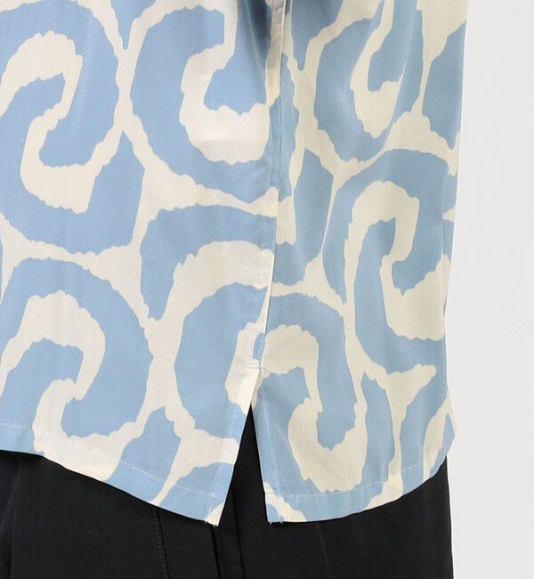 TOMORROWLAND BUYING WEAR「【別注】m's braque レーヨンオープンカラー ハーフスリーブシャツ」|シャツ・ブラウス|