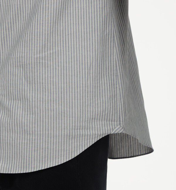 TOMORROWLAND BUYING WEAR「Salvatore Piccolo コットンストライプ レギュラーカラーロングスリーブシャツ」|シャツ・ブラウス|