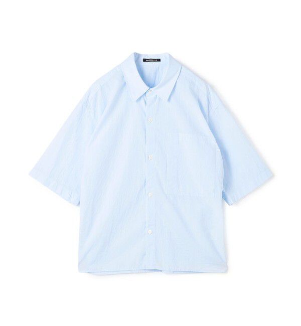 GALERIE VIE「コットン ハーフスリーブシャツ」|シャツ・ブラウス|61 ライトブルー