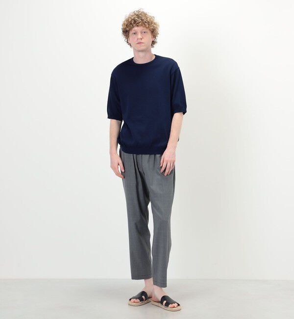 TOMORROWLAND MENS「TOMORROWLAND tricot コットンニットTシャツ」|ニット・セーター|