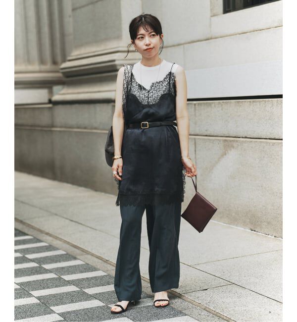 VERMEIL par iena「Dry Poplin イージーパンツ」|その他|