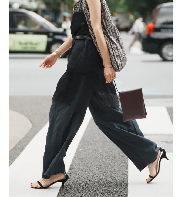 VERMEIL par iena「Dry Poplin イージーパンツ」|その他|