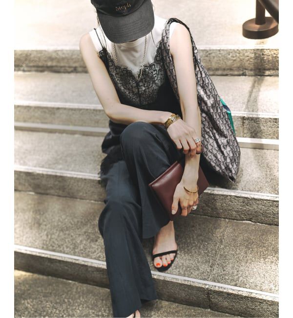 VERMEIL par iena「Dry Poplin イージーパンツ」|その他|