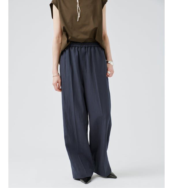 VERMEIL par iena「Dry Poplin イージーパンツ」|その他|