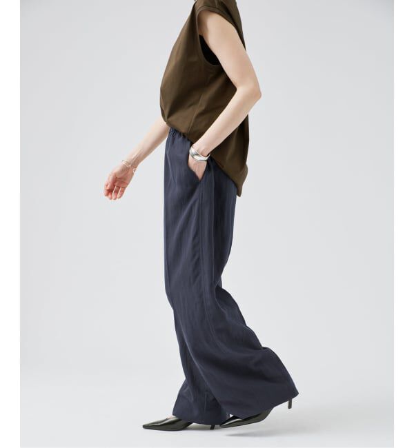 VERMEIL par iena「Dry Poplin イージーパンツ」|その他|