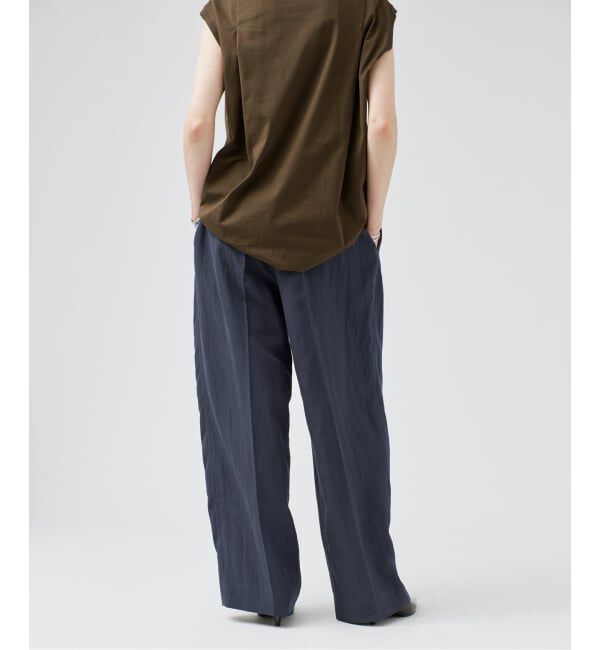 VERMEIL par iena「Dry Poplin イージーパンツ」|その他|