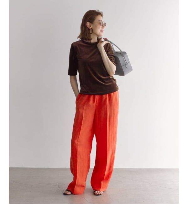 VERMEIL par iena「Dry Poplin イージーパンツ」|その他|