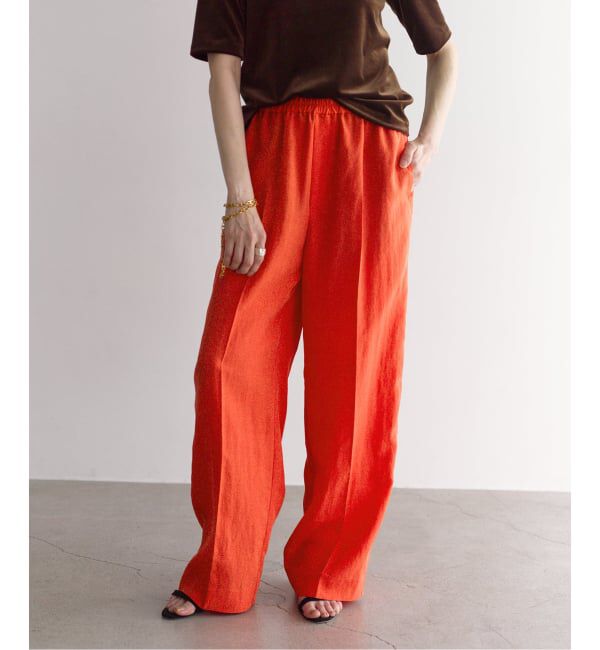 VERMEIL par iena「Dry Poplin イージーパンツ」|その他|