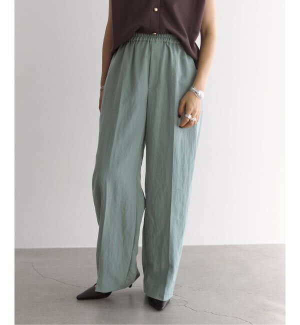 VERMEIL par iena「Dry Poplin イージーパンツ」|その他|