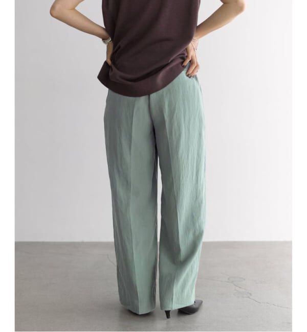 VERMEIL par iena「Dry Poplin イージーパンツ」|その他|