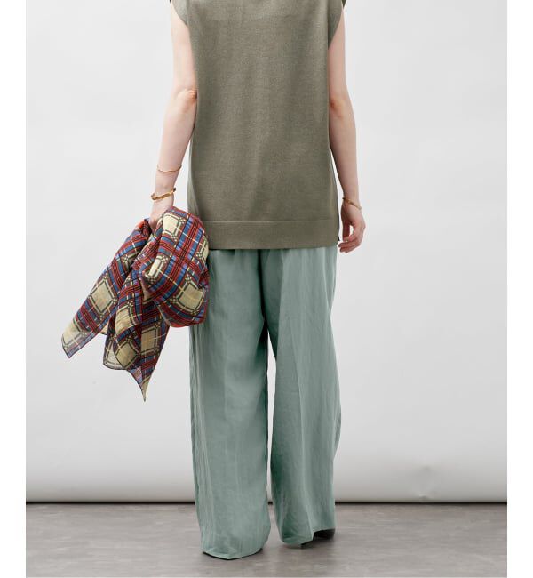 VERMEIL par iena「Dry Poplin イージーパンツ」|その他|