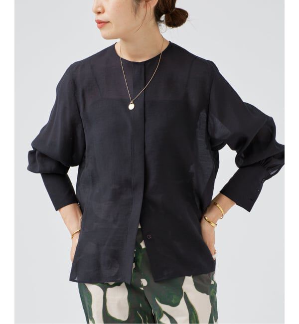VERMEIL par iena「《WEB限定》シアーブラウス」|シャツ・ブラウス|