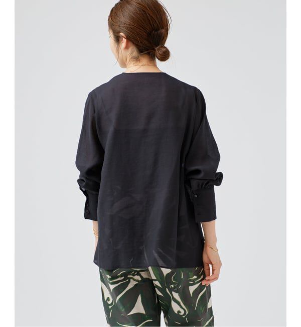 VERMEIL par iena「《WEB限定》シアーブラウス」|シャツ・ブラウス|