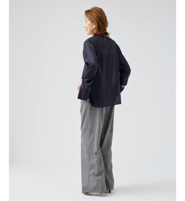 VERMEIL par iena「《WEB限定》シアーブラウス」|シャツ・ブラウス|
