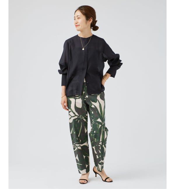 VERMEIL par iena「《WEB限定》シアーブラウス」|シャツ・ブラウス|