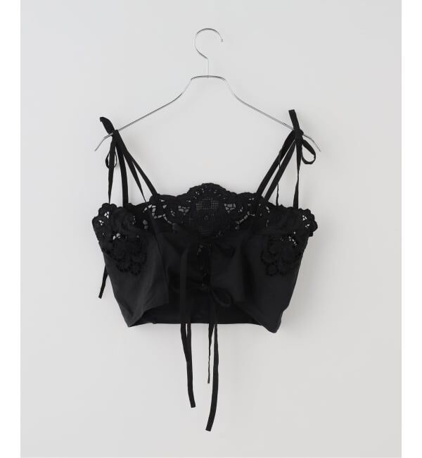 IENA「Heriter/エリテ cutwork bustier シャツ H0-00-3085」|シャツ・ブラウス|
