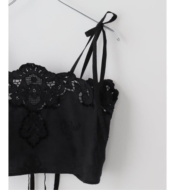 IENA「Heriter/エリテ cutwork bustier シャツ H0-00-3085」|シャツ・ブラウス|