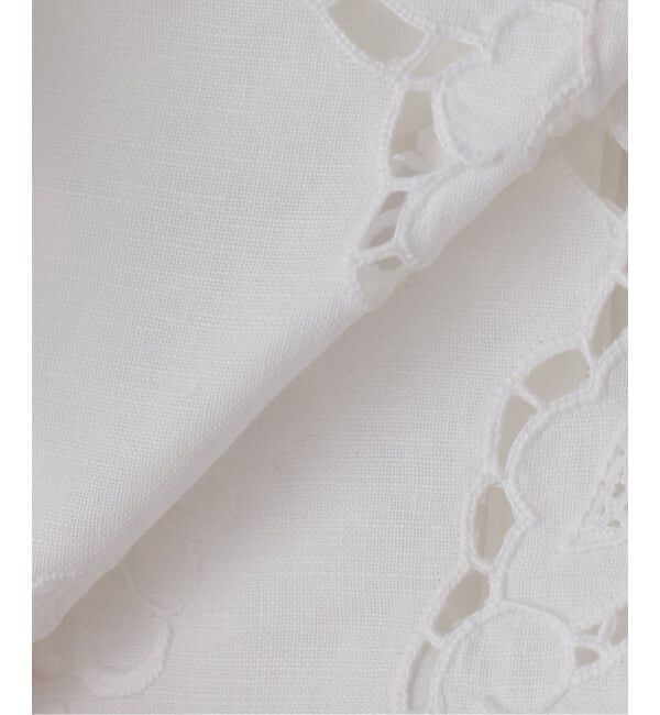 IENA「Heriter/エリテ cutwork bustier シャツ H0-00-3085」|シャツ・ブラウス|