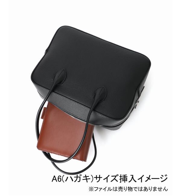 VERMEIL par iena「MAISON CANAU メゾン カナウ 別注ボックスボストン M 26FW1」|ボストンバッグ|