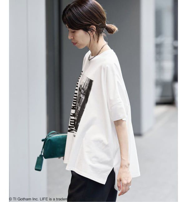 IENA「《追加2》LIFE PICTURE COLLECTION　PHOTO Tシャツ」|Tシャツ・カットソー|