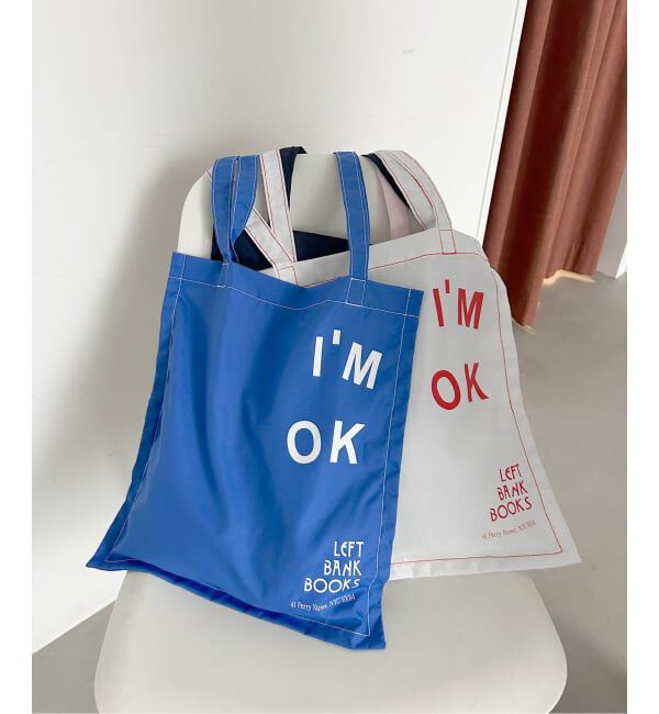 SLOBE IENA「Left Bank Books SLOBE別注 BOOKトートバッグ」|トートバッグ|ブルー A