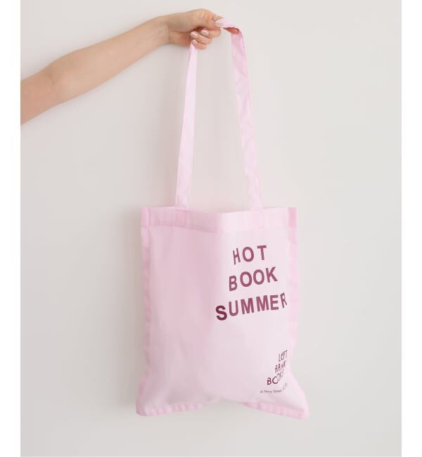 SLOBE IENA「Left Bank Books SLOBE別注 BOOKトートバッグ」|トートバッグ|ピンク