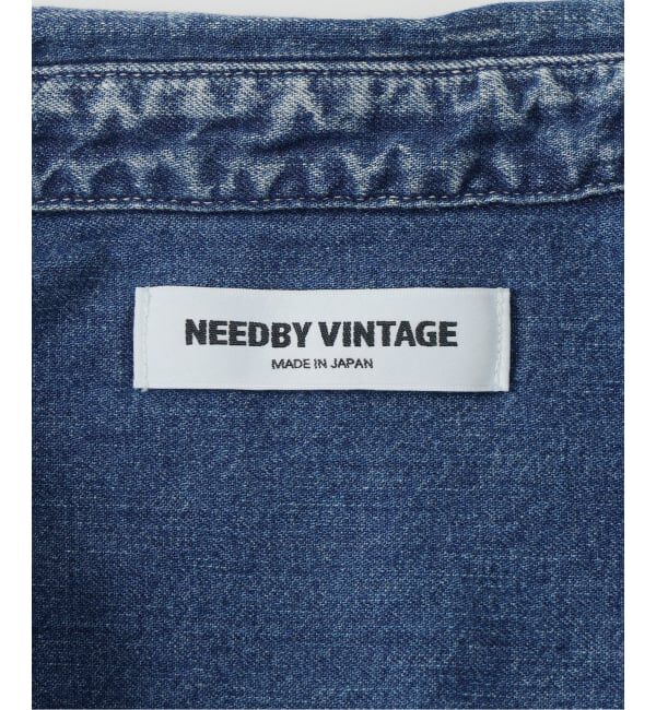 VERMEIL par iena「《予約》NEEDBY VINTAGE ニードバイ ヴィンテージ ISE 7579V3442」|シャツ・ブラウス|