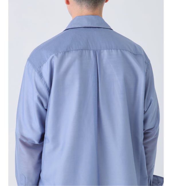 EDIFICE「Quarter-ZIP シアー シャツ」|シャツ・ブラウス|