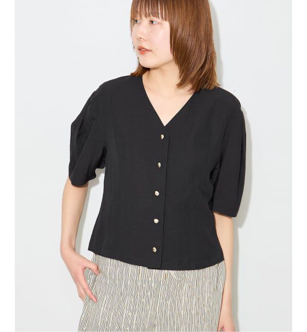 journal standard L'essage「VISリネンタックスリーブシャツ」|シャツ・ブラウス|
