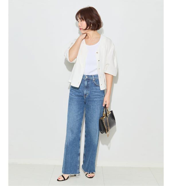 journal standard L'essage「VISリネンタックスリーブシャツ」|シャツ・ブラウス|
