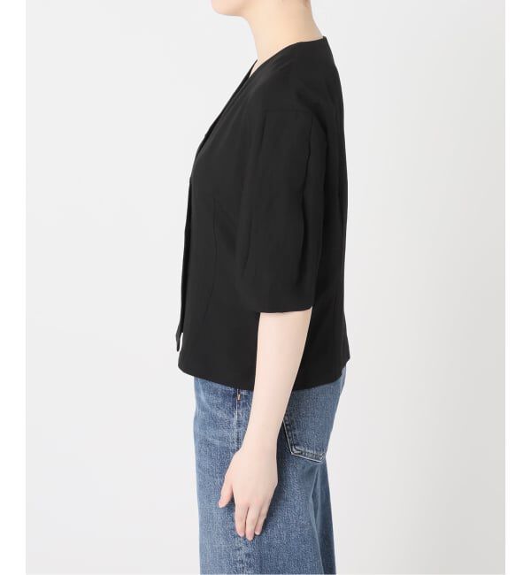 journal standard L'essage「VISリネンタックスリーブシャツ」|シャツ・ブラウス|