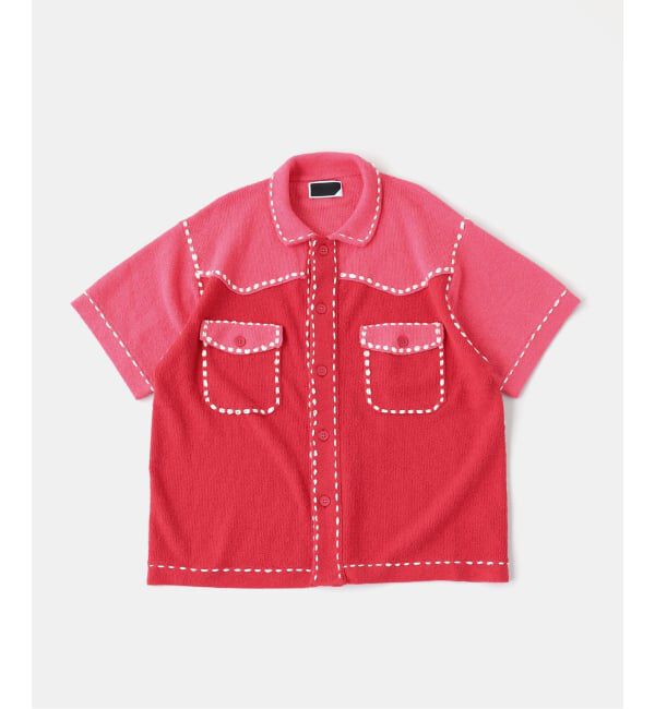 JOURNAL STANDARD「PHINGERIN / フィンガリン SUMMER PG1 WESTERN SHIRT」|シャツ・ブラウス|ピンク
