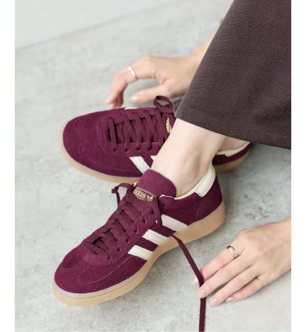 JOURNAL STANDARD relume「【adidas originals】 HANDBALL SPEZIAL W：スニーカー」|スニーカー|ボルドー