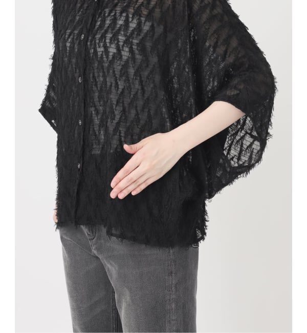 JOURNAL STANDARD relume「シアーカットジャガードポンチョシャツ」|シャツ・ブラウス|